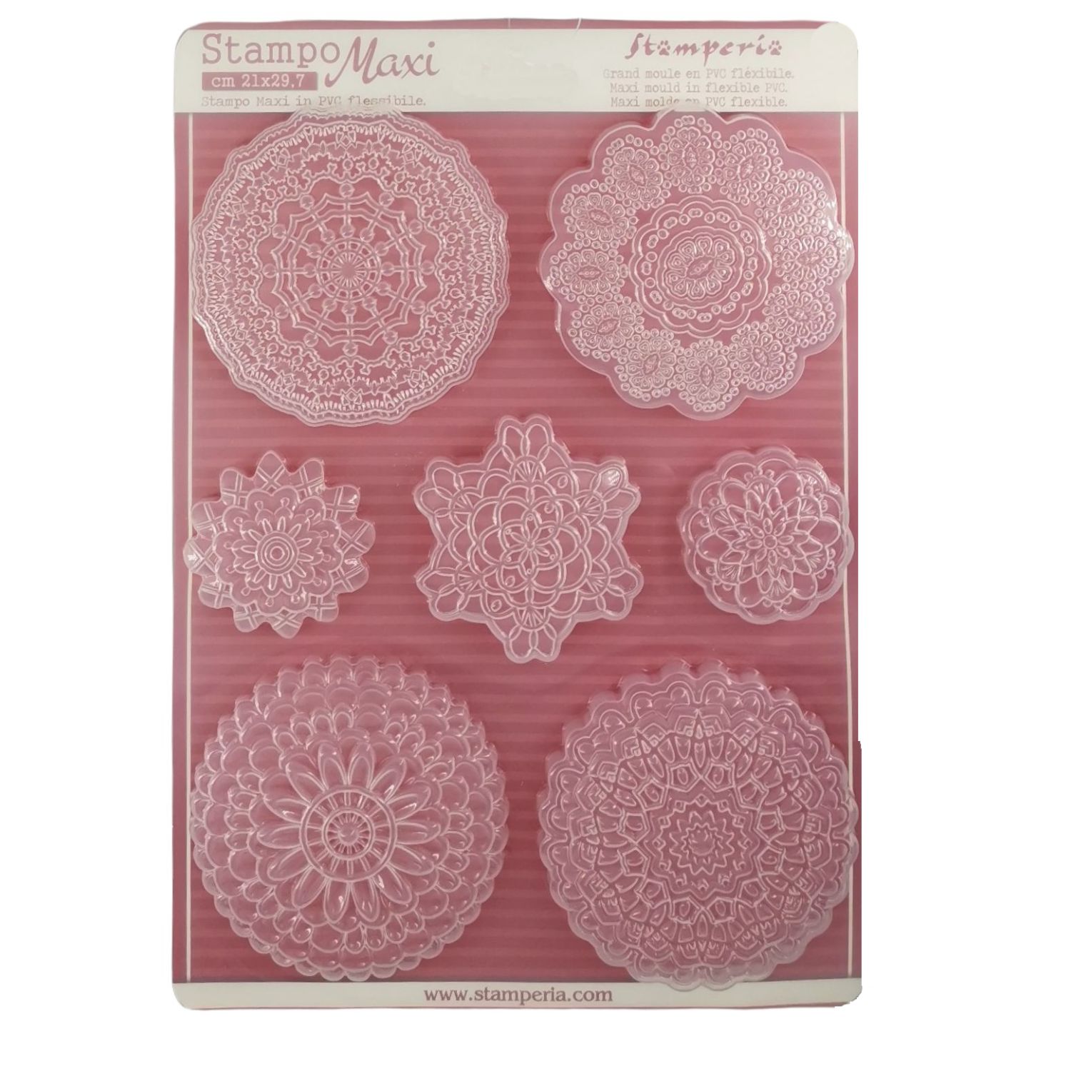 Forma na odlévání A4 Vánoční hvězda