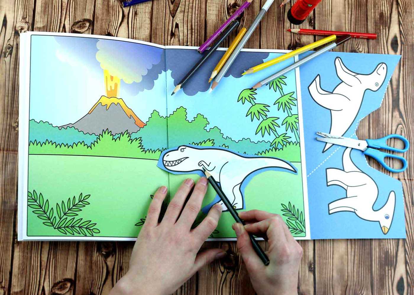 Začínáme vystřihovat Dinosauři 3+