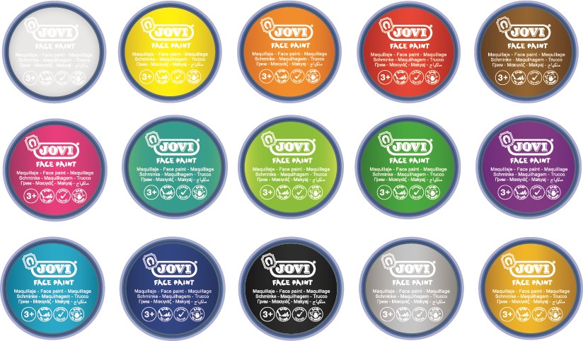 Barva na obličej 8ml oranž JOVI