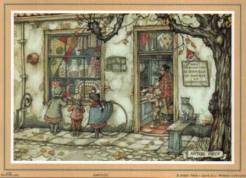 3D vystřihovánka Anton Pieck 13x18cm 6listů