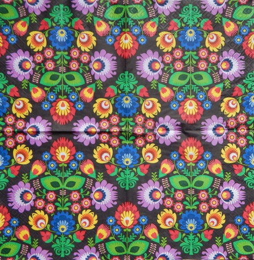 Ubrousek 33x33cm folk7