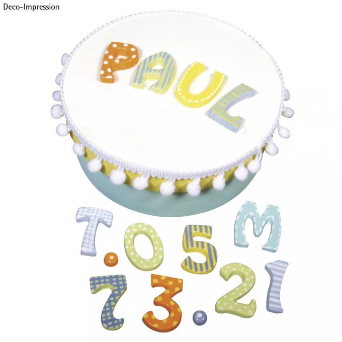 Forma na odlévání Abeceda čísla