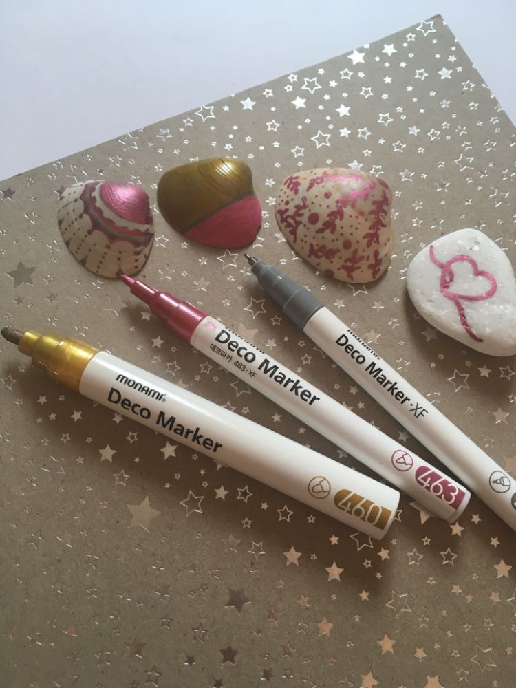 Popisovače Monami Deco Marker 0,7mm 1ks šedý
