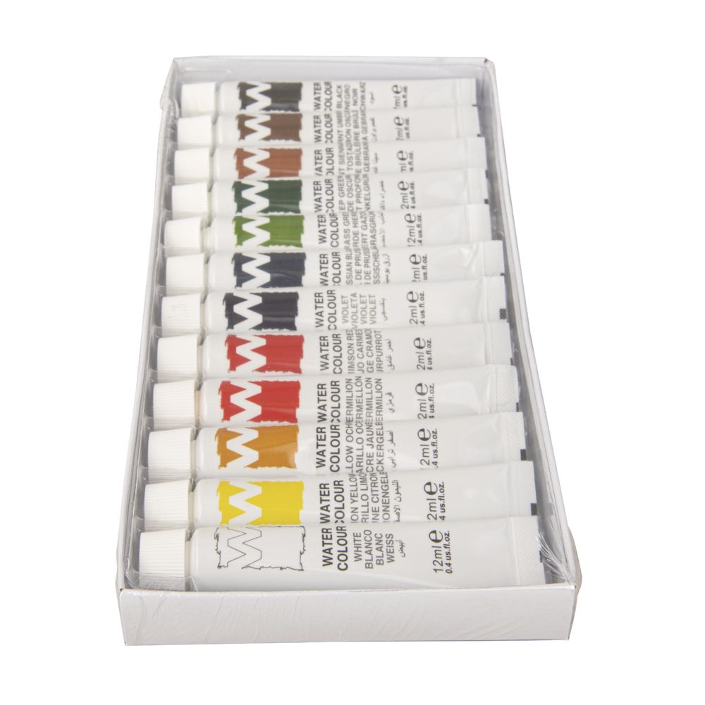 Akvarelové barvy sada 12x12ml Rayher