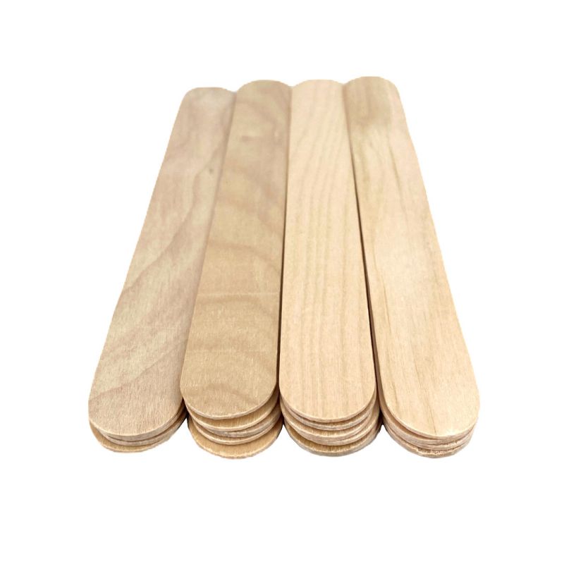 Špachtle dřevěné přírodní 25x200mm (20ks)