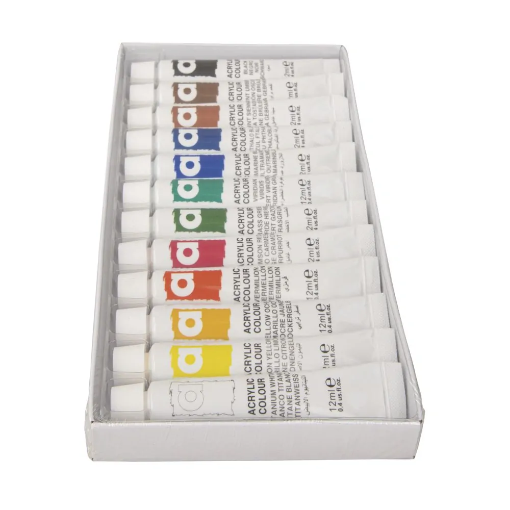 Akrylové barvy sada 12x12ml Rayher