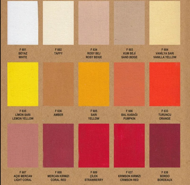 Barva na textil Cadence 59ml oranžová