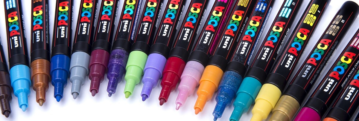 POSCA 3M modrý popisovač hrot 0,9-1,3mm