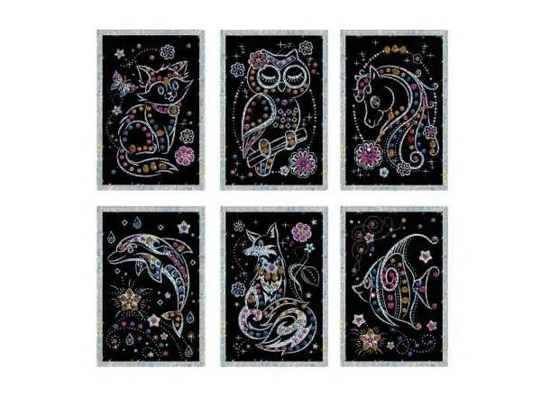 Perlový obrázek 10x15cm 1ks mix