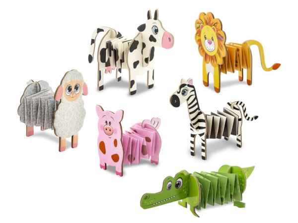 Zvířata z papírové harmoniky - safari