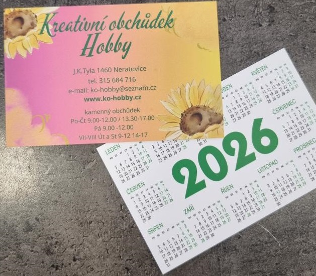 Dárek Kalendářík 2026