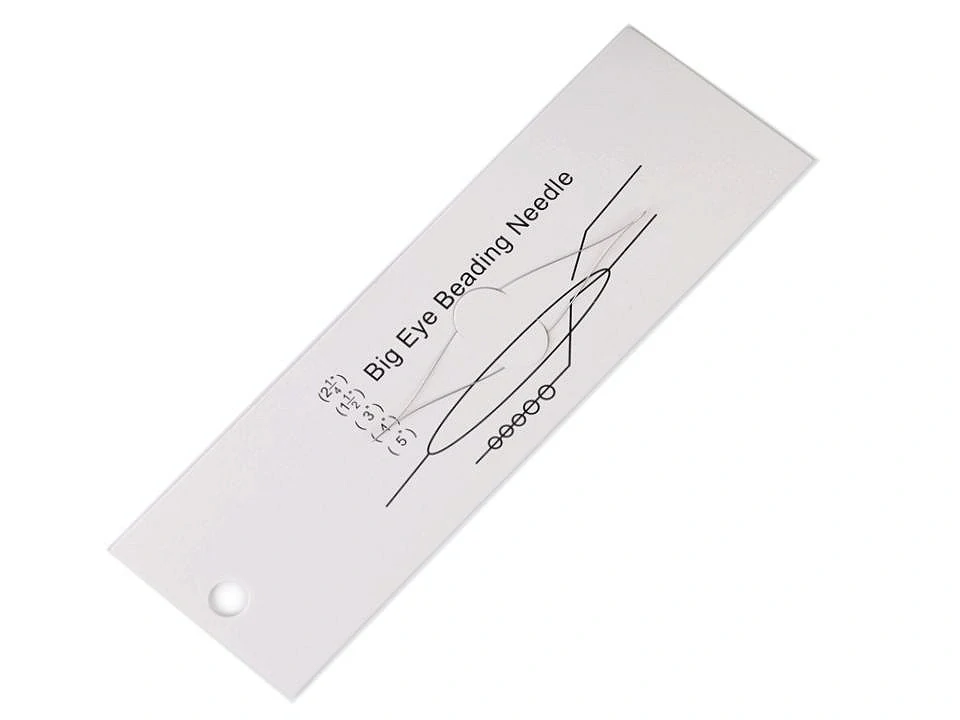 Jehla na korálky d100mm 1ks