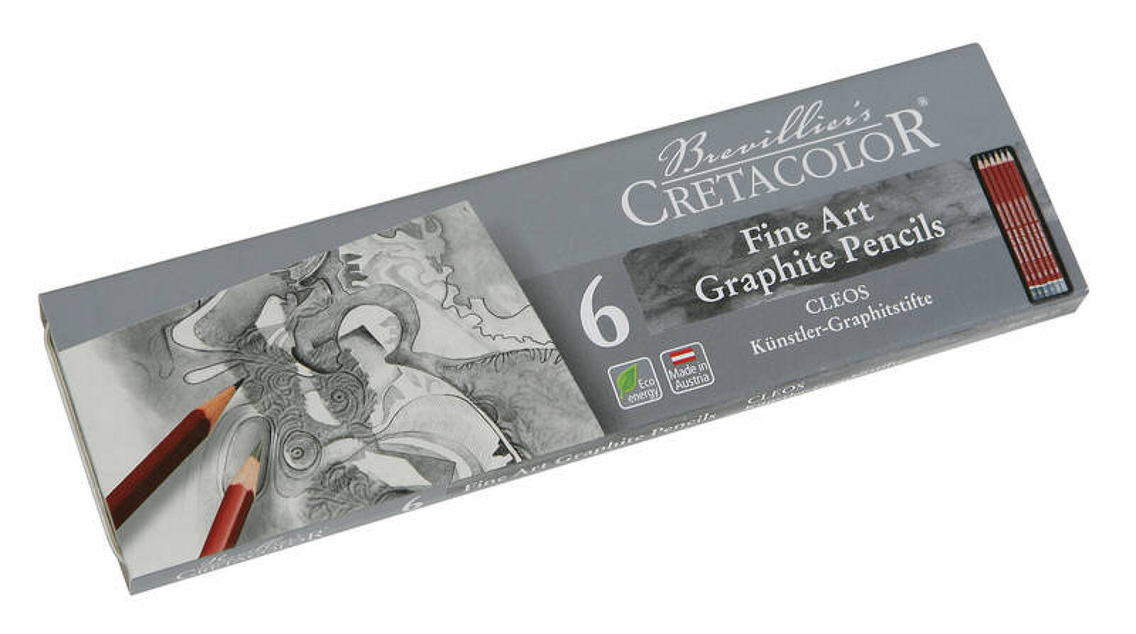 Sada grafitových tužek 6ks Cretacolor