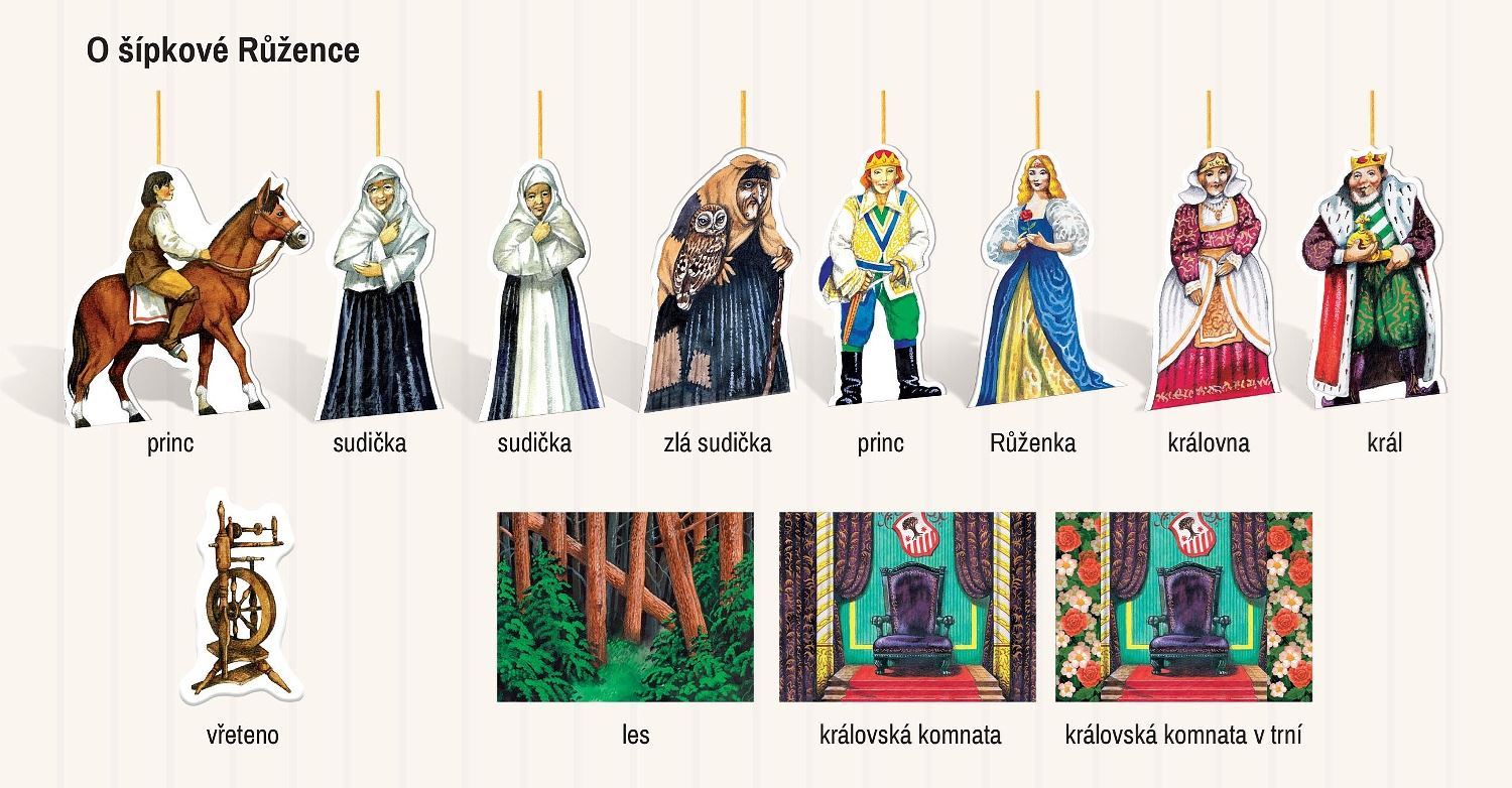 Originální papírové loutkové divadlo