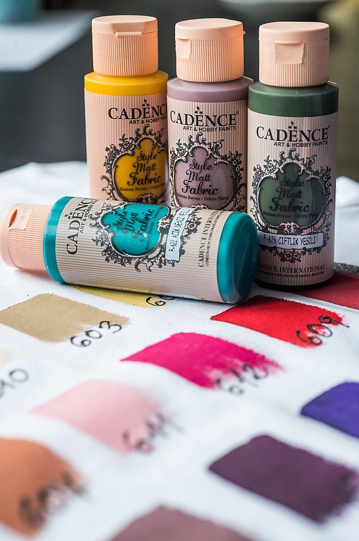 Barva na textil Cadence Style Matt 59ml vínová