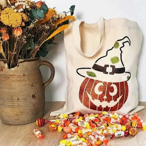 Šablona 28x28cm Dýně s kloboukem