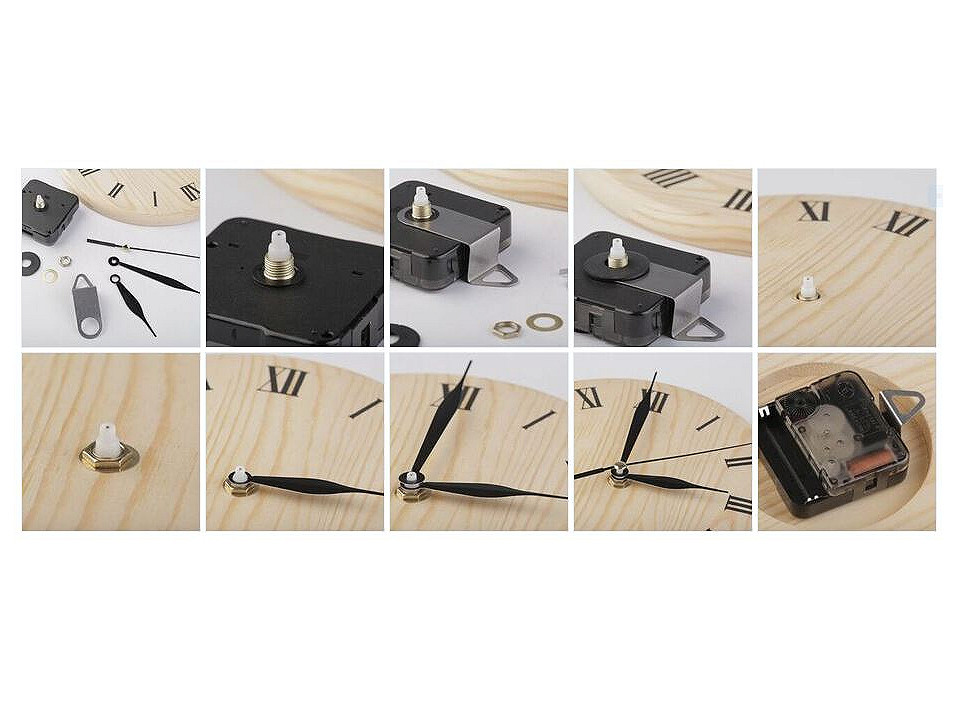Hodinový strojek  + ručičky 