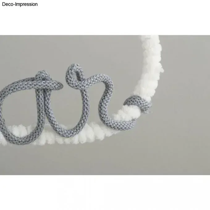 Drátěný polotovar - mrak 30x17,5cm, 2ks