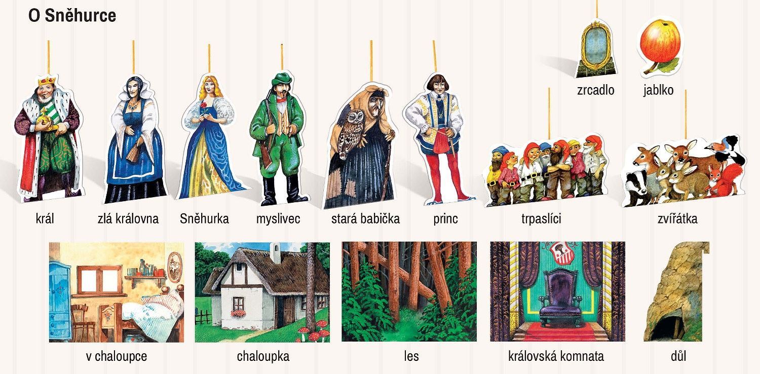 Originální papírové loutkové divadlo