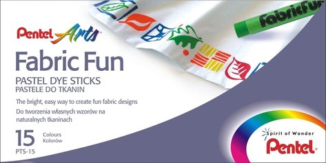 Voskovky na textil sada 15ks
