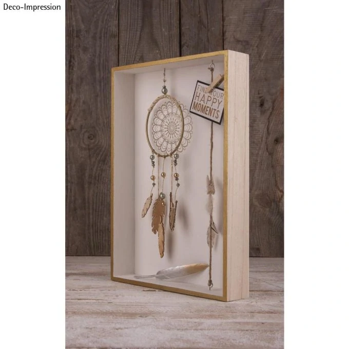 Kovový drát kruh o15cm zlatý