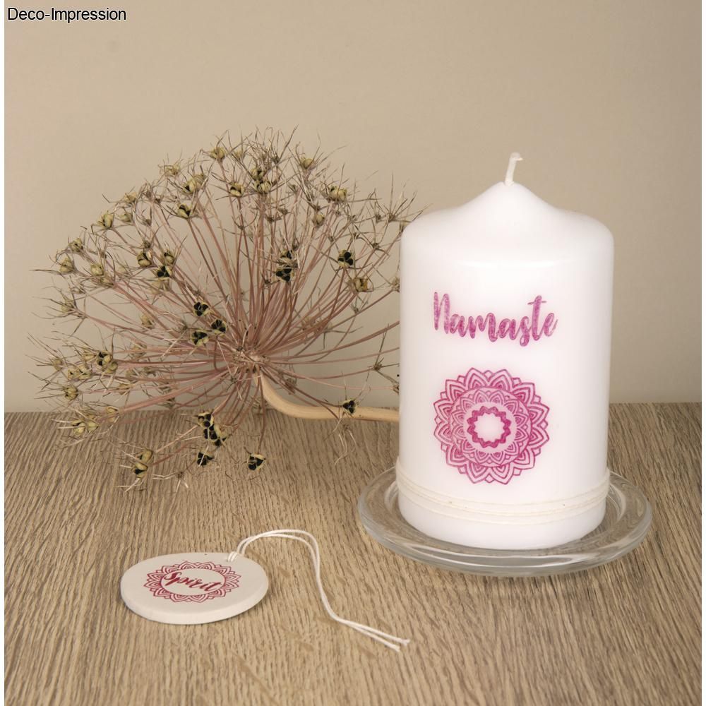 Gelová razítka Mandaly 97x205 mm 16 motivů a textů  