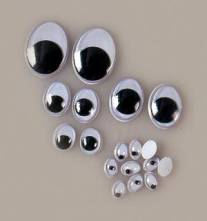Oči ovál 20x15mm 1ks