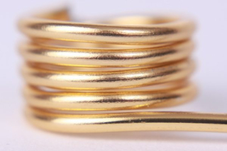 Drát hliníkový o1mm cca15m sv.zlatý