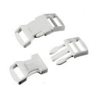 Zapínání  spona 16/20mm 8ks bílá
