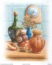 3D vystřihovánka KUCHYŇ zátiší II 20x25cm 5listů