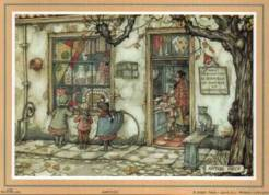 3D vystřihovánka Anton Pieck 13x18cm 6listů