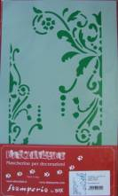 Šablona 38x22cm bordura