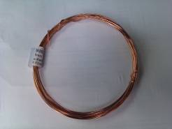 Měděný drát NElakovaný 1,2mm 5m světlý