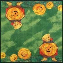 Ubrousek 33x33cm dýně medvěd halloween