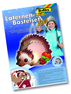 Lampion set výroba - JEŽEK 1ks