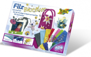 Filcová sada pro výrobu kabelky, medvídka, kravičky