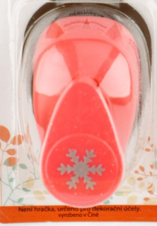 Raznice výsekový strojek 2,5cm  Vločka