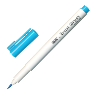 Popisovač se štětečkem Artist Brush manganase sv.modrý