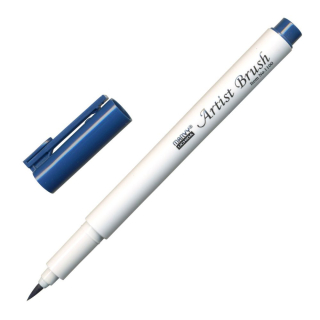 Popisovač se štětečkem Artist Brush tm. modrý