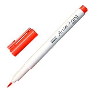 Popisovač se štětečkem Artist Brush červený