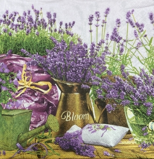 Ubrousek 33x33cm Levandule