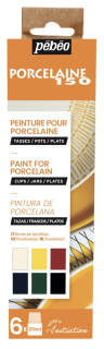 Sada barev Porcelain 6x20ml