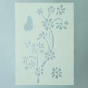 Šablona A5 květina