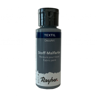 Barva na textil 59ml šedá