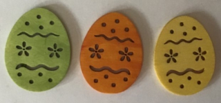 Vejce mix 3x4cm 1ks