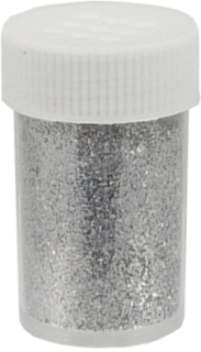 Glitry třpytky 10g stříbrná