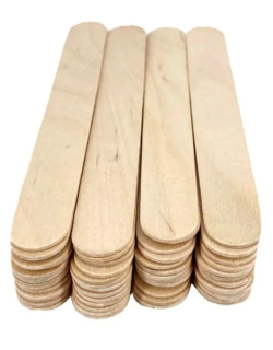 Špachtle dřevěné přírodní 18x150mm (50ks)
