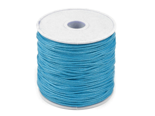 Šňůra bavlněná o1mm modrá 