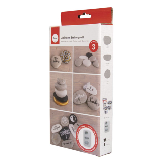 Silikonová forma na odlévání Kameny 3 typy