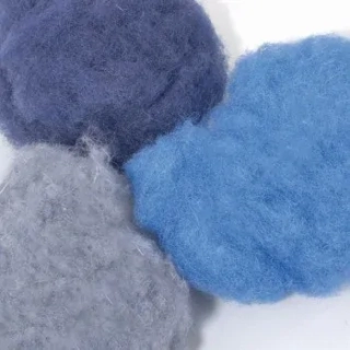 Ovčí rouno 50g mix modrá